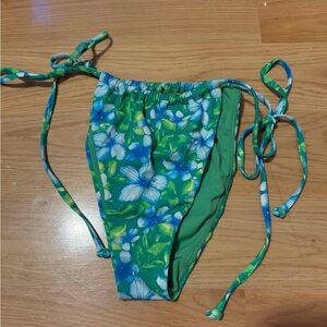 PacSun Green and Blue Swim Bottom